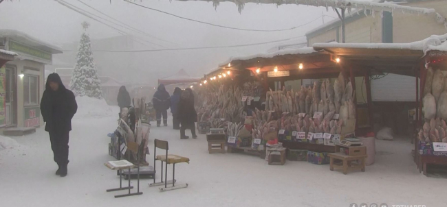 Yakutistan'da termometreler sıfırın altında 50 derecede